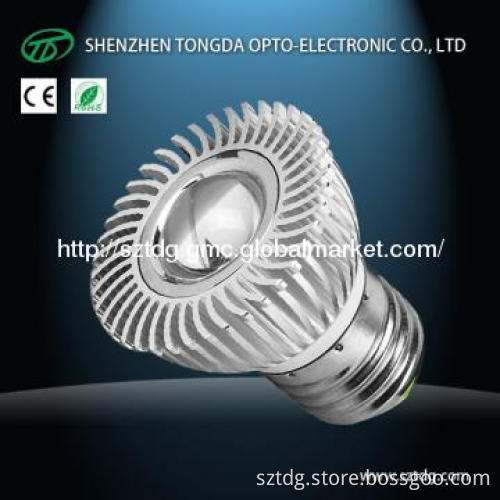 3W E27 LED Spot Light with CE&RoHS Approval